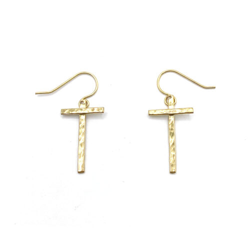 Cross Dangle Earrings